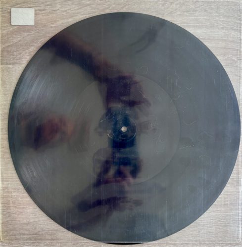 Floorfilla Kosmiklove black wax trance etched 12" vinyl maxi lemez