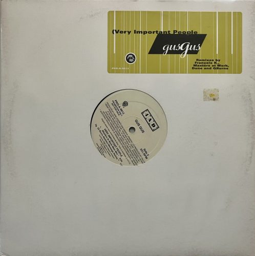 Gus Gus – Very Important People | House 12" Vinyl