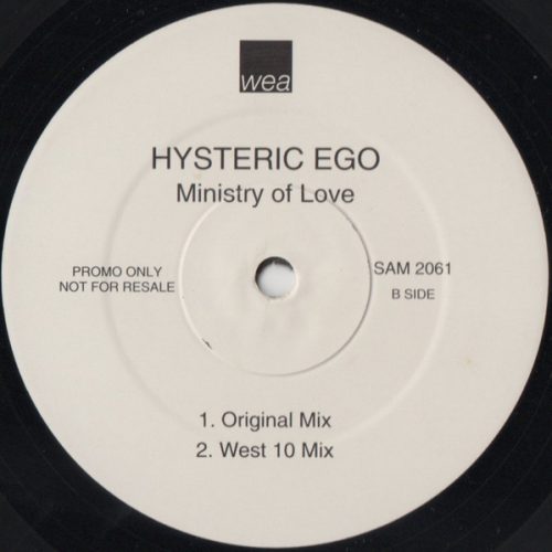 Hysteric Ego – Ministry Of Love (Használt Vinyl)