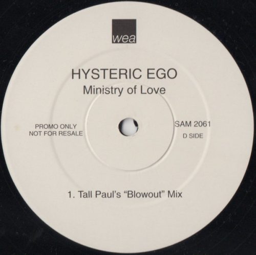 Hysteric Ego – Ministry Of Love (Használt Vinyl)