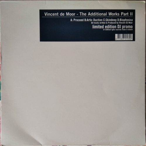 Vincent De Moor ‎– The Additional Works Part II