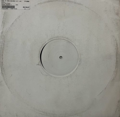 Tony Thomas – The Love Jam EP 2002 white label 12 inch vinyl