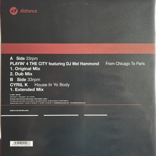 Bakeliten szól igazán a Paris Calling Part 1 deep house válogatás – 2002-es francia kiadás