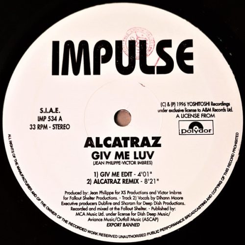 Alcatraz – Giv Me Luv