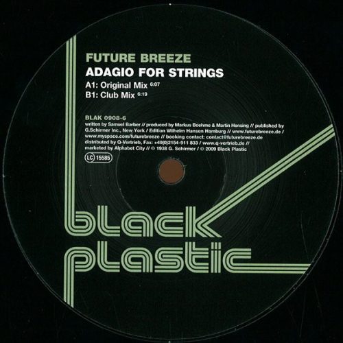 Future Breeze ‎– Adagio For Strings