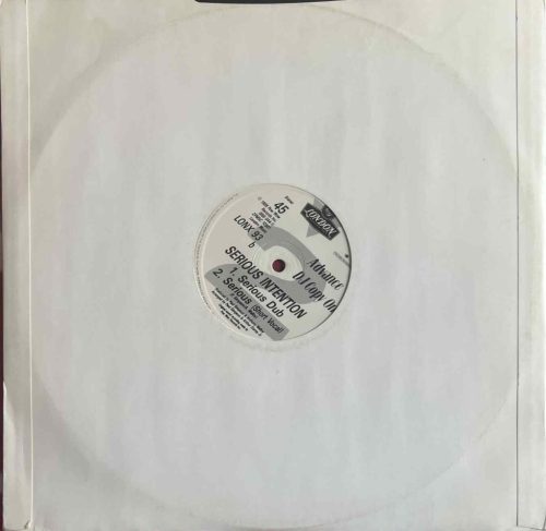 Serious Intention – Serious (1986) garage house 12" bakelit