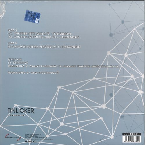 Tinlicker x Robert Miles Children 2020 remastered trance vinyl lemez