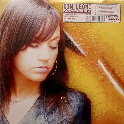 Kim Leoni Again hands up trance 12" vinyl maxi lemez