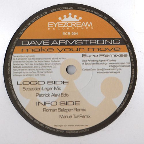 Dave Armstrong – Make Your Move (Euro Mixes)