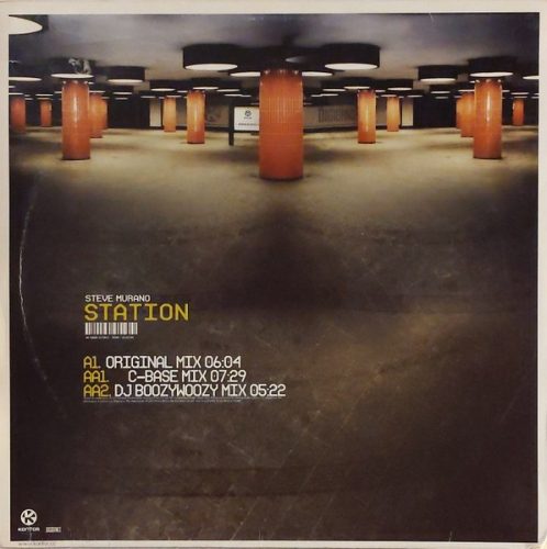 Steve Murano – Station (2002) német hard house/hard trance vinyl, VG+ állapotban