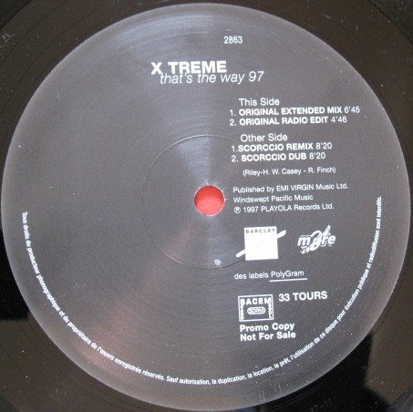 X-Treme – That's The Way 97 (Használt Vinyl)