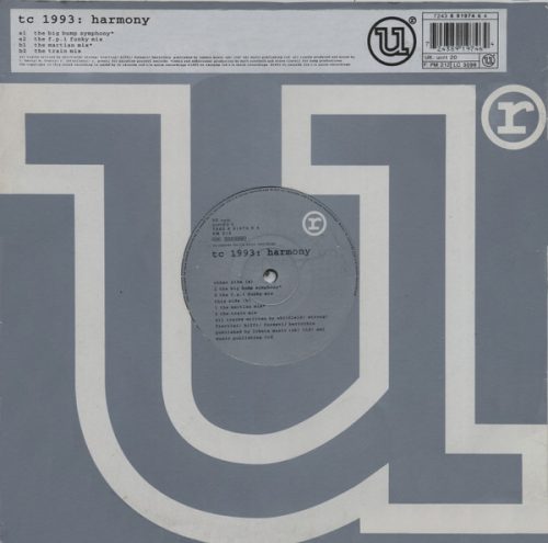 TC 1993 – Harmony 12" UK house vinyl (1993, VG)