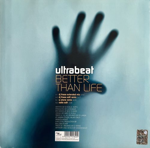 Ultrabeat Better Than Life 2004 trance 12 inch vinyl