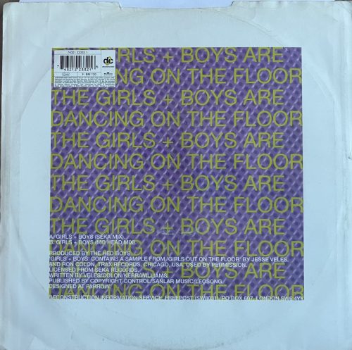 The Hed Boys– Girls + Boys (Használt Vinyl)