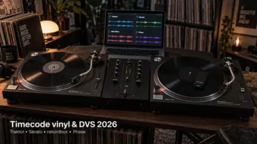 Timecode vinyl és DVS 2026 – Traktor, Serato vagy rekordbox? A tűtől a Phase-ig